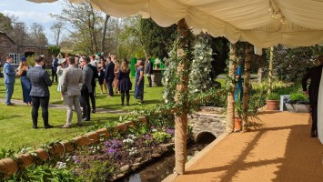 Coir matting in 2m walkway