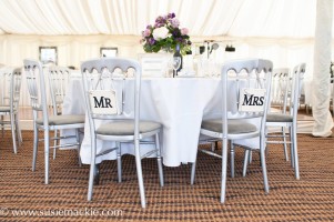 Silver Banqueting Chairs