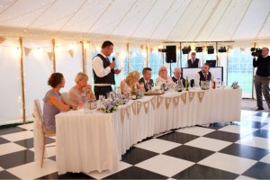 Black And White Dance Floor with starlight lining