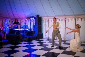 Black and White Dance Floor