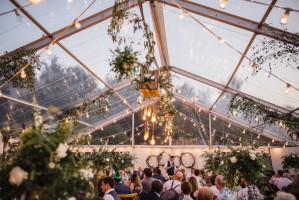 Clearspan Marquee with Panoramic roof